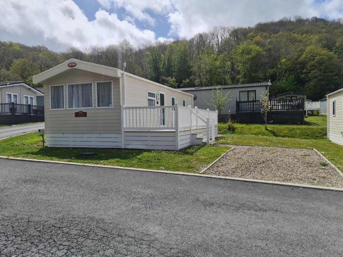 The Tiddler - Plot 101, Woodlands Lodge Retreat, New Quay, West Wales Llanina Exterior foto